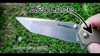 Sanrenmu 9002 Folding Knife - Quick Modification