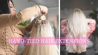 Leda Fazal Premium Hand-Tied Hair Extensions [ Custom Hair Extensions ]