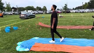 Hurdle race challenge || fun game at Teston village || Saqrat vlogs