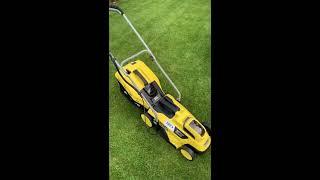 Dad got a new toy - Karcher 35L LMO 18-33 Battery Set Lawn Mower