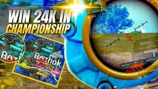 12 KILLS SOLO IN CHAMPIONSHIP FINALS | PUBG MOBILE | IPHONE 15 PRO MAX