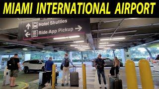 MIAMI INTERNATIONAL AIRPORT MIA UBER RIDE TO HOTEL #miamiairport  #airport #miami #uberride #travel