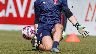 Goalkeeper Training | Cavalry FC | Canadian Premier League | 1v1 Winning the free ball / Blocking |