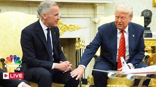 LIVE: Canada's PM Mark Carney in High-Stakes Meeting with U.S. President Donald Trump | N18G