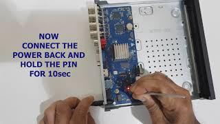 HOW TO RESET DAHUA XVR1A04, XVR1A08, XVR1B04,XVR1B08,XVR1B16,XVR1B04H,XVR1B08H AND XVR1B16H