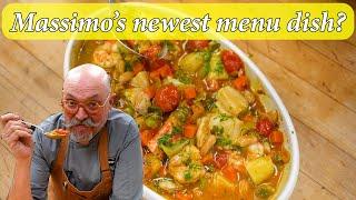Massimo Dreams of seafood. Full Recipe