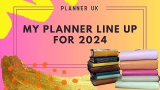 My Planner Line Up for 2024 - including Common Planner, Kinbor, Paper Tess Designs - Planner UK