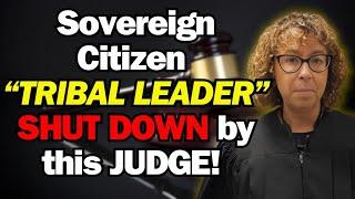 Sovereign Citizen Tribal Leader's Shocking Downfall in COURT!