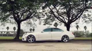 Mercedes Benz S63 AMG on 22" Vossen VVS-CV3 Concave Wheels / Rims