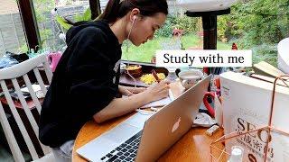 Study With Me (No Music)|和我一起学习| Real Time Study Session| 实时记录学习过程