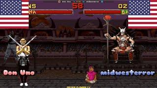 Mortal Kombat 2  Don Uno (Usa) vs midwesterror (Usa) mk2