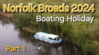 Norfolk Broads 2024 Full Itinerary and Guide to a boating holiday with Richardsons Boat Hire Part 1