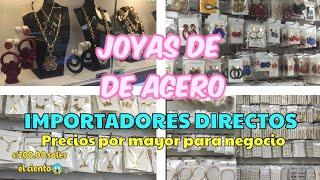 ACCESORIOS DE ACERO POR MAYOR (inicia tu negocio)