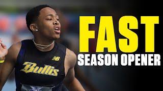 QUINCY WILSON, Opens Outdoor Season With Scorcher 400m | Florida Relays 2025