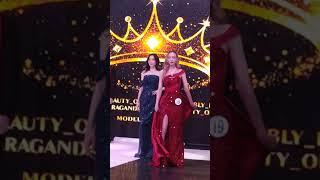 Участница №19 на сцене на конкурсе KARAGANDA BEAUTY-2025 18-ого Мая