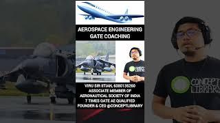 GATE Aerospace Engineering Coaching live class, video lectures, test series, assignment solutions