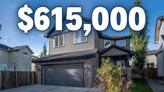 Tour a $615,000 Detached Home in Okotoks with Lake Access!