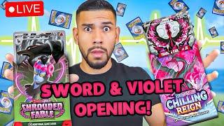 Sword & Shield VS Scarlet and Violet! Live Pokemon Openings and Members GIveaways!