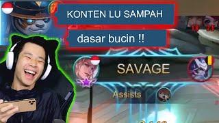 Toxic Ke Top Global Lancelot, Dibalas Savage - Mobile Legends