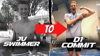 How I went from JV Swimmer to D1 Athlete (Recruiting + Swimming Tips)