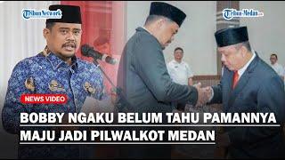 Bobby Mengaku Belum Tahu Pamannya Ambil Formulir Pendaftaran Calon Pilwalkot dari PDIP Medan