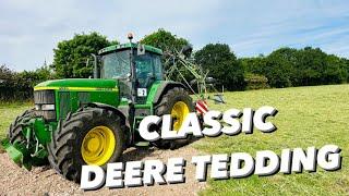 CLASSIC JOHN DEERE TEDDING + IOM TRIP  #OLLYBLOGS #AnswerAsAPercent 1163