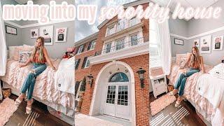 MOVING INTO MY SORORITY HOUSE! Kappa Alpha Theta | University of Alabama