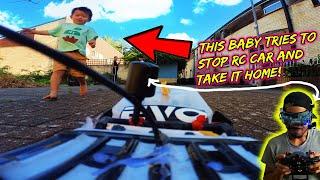 RC Car Delivers Using FPV