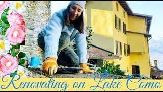 Renovating on lake Como\Garden is getting better!