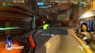 Overwatch Roadhog God Harbleu Showing His Sick Hook Skills