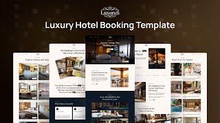 Luxorefi - Luxury Hotel Booking Template / The Perfect Template for Luxury Hotel & Resort Websites