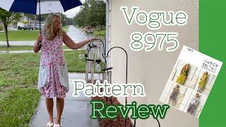 Pattern Review: Vogue 8975 Marcy Tilton Design