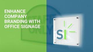 Enhance Company Branding with Office Signage - Signs Insight Tampa Bay Area, FL