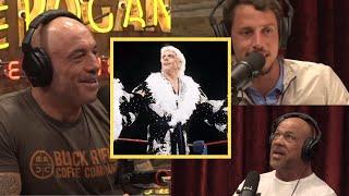 Joe Rogan & Kurt Angle: "Ric Flair Was Drinking All Day"