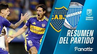 Boca Juniors 4-1 Godoy Cruz  - Resumen del partido | #TorneoBetano 2024