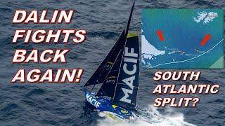 Vendée Globe Sunday 29th December Update - Dalin fights back again! South Atlantic options...