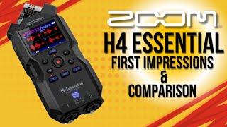 @ZoomSoundLab H4 Essential First Impressions | Sound Test & Comparison