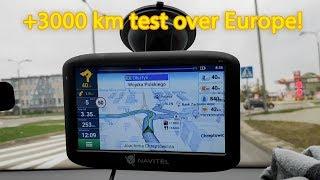 Navitel E505 GPS Navigation Test +3000km Across Europe!