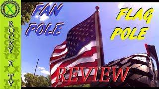 Fan Pole Hitch Receiver Flag Pole Review & Test Drive