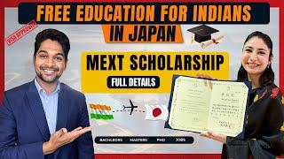 MEXT Scholarship Full details 2024 | Study in Japan for FREE @shripriyamaheshwari