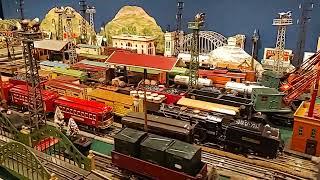 Vintage Standard Gauge Electric Toy Trains at John DeSantis's fabulous collection Pittsburgh PA