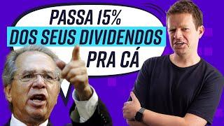 TRIBUTAÇÃO DE DIVIDENDOS de AÇÕES APROVADA pela CÂMARA dos DEPUTADOS! E agora? O que fazer?