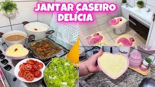 FIZ UMA JANTA DELICIOSA PRA MINHA SOGRA E SOGRO |COSTELA BEM TEMPERADA| ROTINA DO LAR|MARYA ALVES