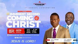 Powerline Convention 2024 - Day 1 | Apostle Arome Osayi | Pastor Joshua Aghasedo | Sept 28th, 2024