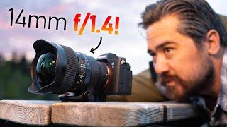 Sigma 14mm f/1.4 Review: A Nocturnal MONSTER!