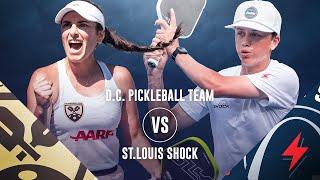 Advil Targeted Relief MLP Mid-Season Tournament | St. Louis Shock vs D.C. Pickleball Team | 7/13/24