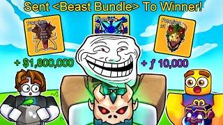 Highest Fruit Spin Gets BEAST BUNDLE..