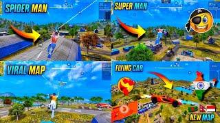 FLYING CAR IN BERMUDA  HOW TO MAKE FLYING CAR CRAFTLAND MAP | FREE FIRE NEW MAP CODE