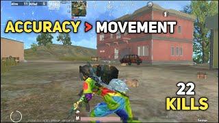 ACCURACY 1V8 CLUTCH  FAST MOVEMENT GAMEPLAY | PUBG MOBILE LITE
