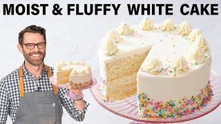 EASY White Cake Recipe